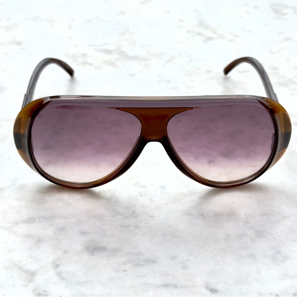 Longchamp Stylish Brown Sunglasses - Designer Selection
